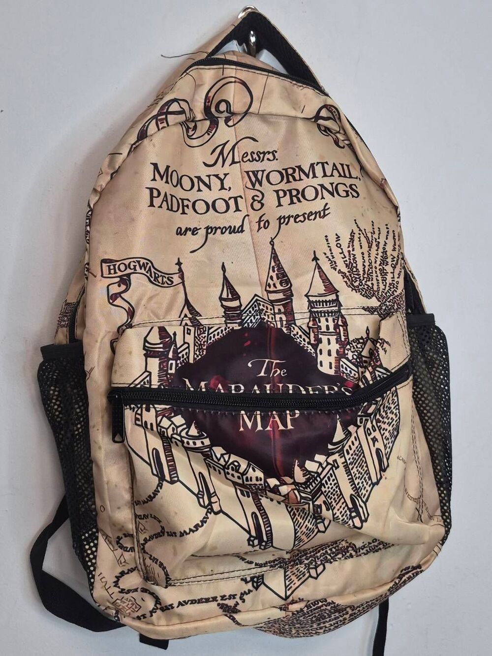 Harry Potter Maurauder map backpack - Picture 2 of 8